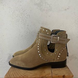 Zara Suede Ankle Boots
